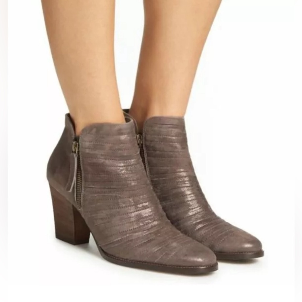 Paul Green Taupe Ankle Boots